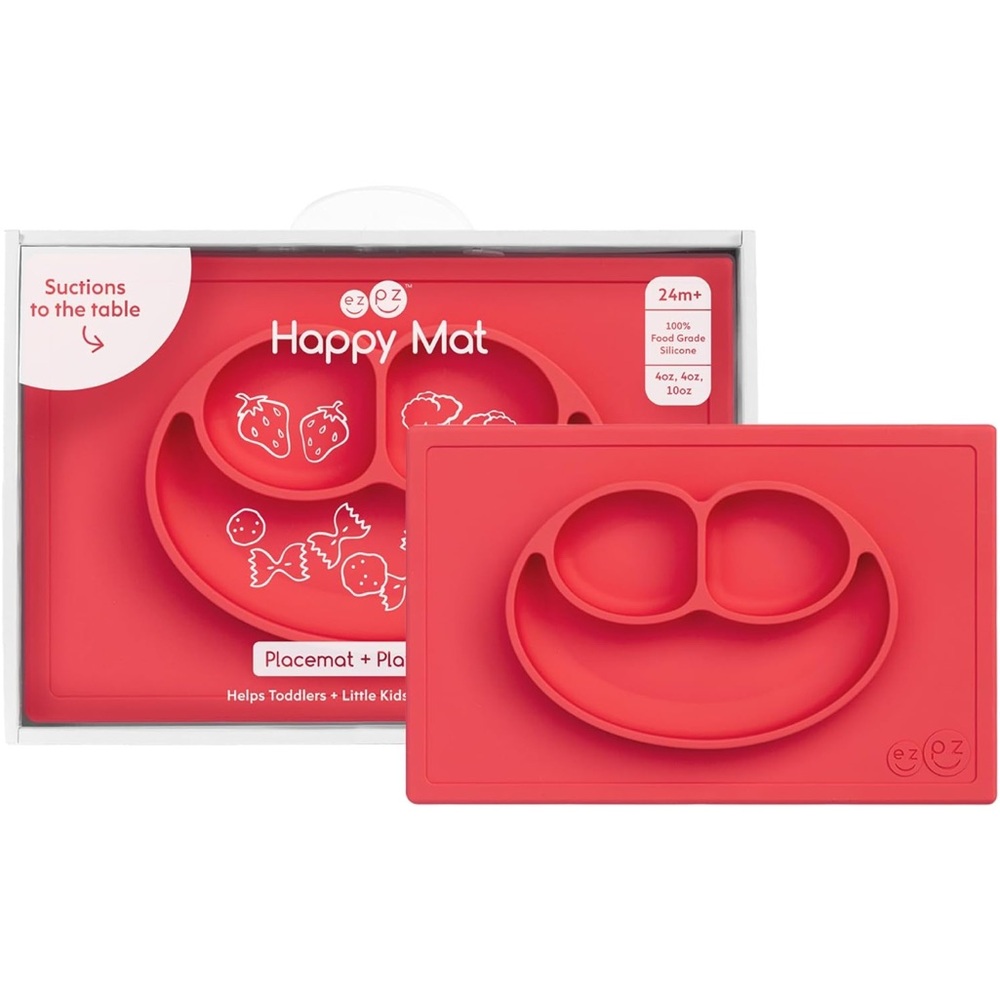 Ezpz Happy Mat - 24+ mos in Coral